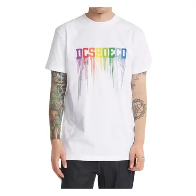 T-Shirt DC Shoes Dc Drip, Branco, Homens