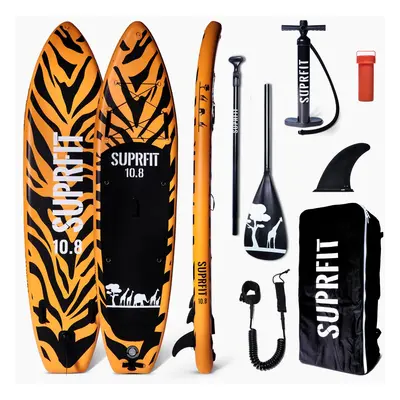 Prancha Stand Up Paddle Insuflável SUP PACK Safari Tiger Suprfit