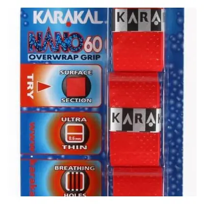 Karakal Nano 60 Overgrip Vermelho