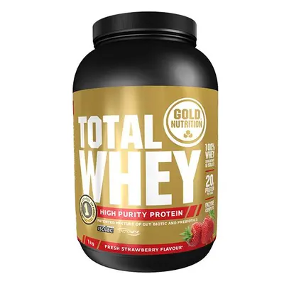 PROTEÍNA DE SORO ISOLADA TOTAL WHEY MORANGO - 1 KG