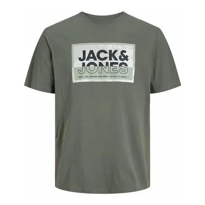 Camisola de Manga Curta Infantil Jack & Jones logan Agave Verde-escuro