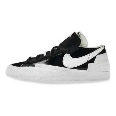 Nike Blazer Low X Sacai Blk Patent Leather Preto Adulto