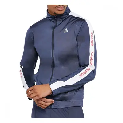 Casaco de Desporto Reebok Essentials Linear Logo Homem Azul Escuro