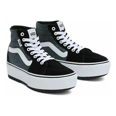 Ténis Casual Mulher Vans Filmore Hi Tapered St Sdfl Preto