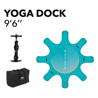 Prancha Yoga Dock 9'6" Summer Vacation Aqua Marina