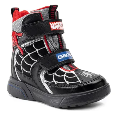 Botas Geox Modelo J Sveggen Boy B Abx Cor Preto