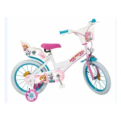 Toimsa | Bicicleta de criança | Paw patrol | amostra | Branco | menina |