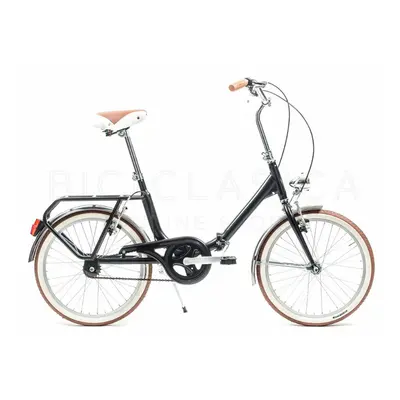 Bicicleta dobrável 1V Bambina Preto Cetim