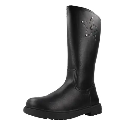 Botas Geox Modelo J Eclair Girl Cor Preto