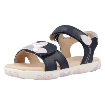 Geox Modelo J Sandal Haiti Girl Cor Azul