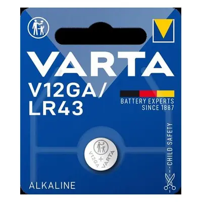 Pilha de botão varta dun v12ga / lr43