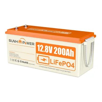 Bateria SUNHOOPOWER 12V 200Ah LiFePO4