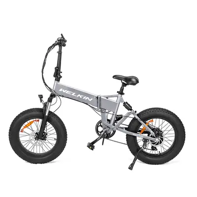 WELKIN WKES001 Bicicleta Elétrica Bicicleta de Neve 500W Motor Brushless 48V 10.4Ah Bateria 20&#