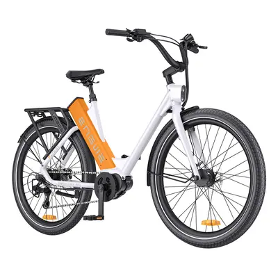 Bicicleta Elétrica ENGWE P275 ST - Branco Laranja