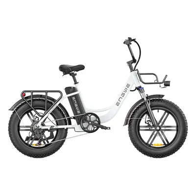 Bicicleta Elétrica ENGWE L20 Pneu 20 Polegadas 25km/h 48V 13AH 250W Motor Branco