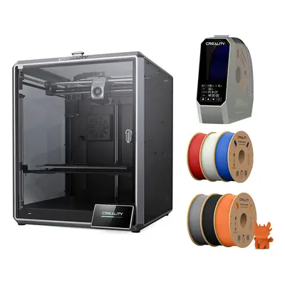 Impressora 3D Creality K1 Max Space Pi Dryer 6kg Creality Hyper-PLA - Preto Vermelho Azul Cinza 