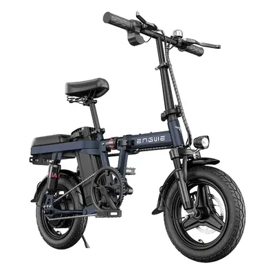 ENGWE T14 Bicicleta Elétrica Dobrável Pneu de 14 Polegadas 250W Motor Brushless 48V 10Ah Bateria