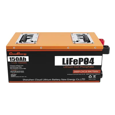 Bateria Cloudenergy 12V 150Ah LiFePO4