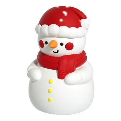 Boneco de neve Pat Pat Light, luz branca de três níveis, bateria de 500 mAh, presente de Natal