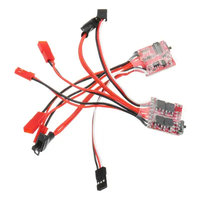 20/30A Mini ESC de escova com freio 1/16 1/18 para carro de escalada RC barco modelo peças de re