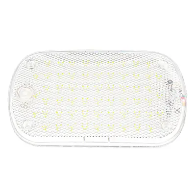 Luz interna do carro de 60 LEDs com carcaça transparente brilhante para iluminação de carga na c