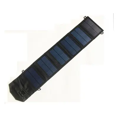 Carregadores solares USB de 5V 15W com 5 painéis solares dobráveis, célula solar portátil, carre