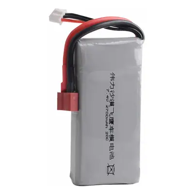 Bateria Lipo 2700mAh 2S 7.4V 20C com Plugue T para o carro de controle remoto off-road de alta v