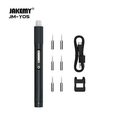 JAKEMY JM-YO5 Chave de Fenda Elétrica Dupla Dinâmica 320mAh Bateria 12W 3.7V Alto Torque Melhor 