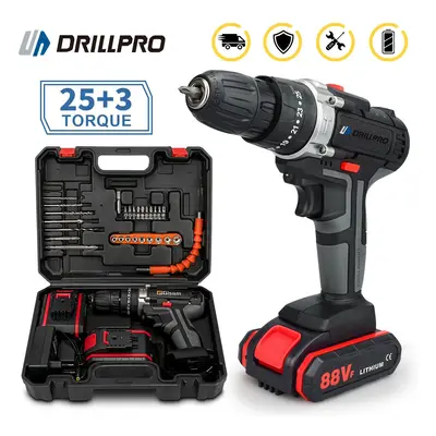 Furadeira de impacto sem fio Drillpro