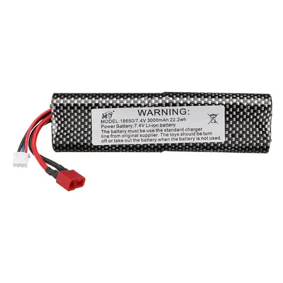 HB Toys RTR R1001/2/3 1/10 RC Car Parts 7.4V 3000mAh 22.2Wh 2S Li-ion Battery T Plug Vehicles Mo