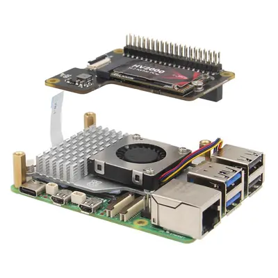 X1000 para Raspberry Pi 5 Placa adaptadora PCIe to M.2 NVMe SSD HAT X1000 2242 2230