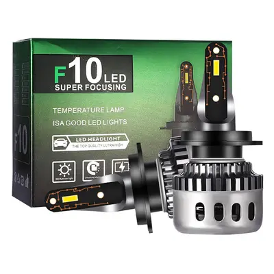 Par de faróis LED para carros H1 / H4 / H7 / H11 / 9005 6500K Super Brilhantes Lâmpadas de farol