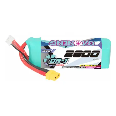 Bateria Lipo Gaoneng 11.1V 2800mAh 150C 3S com plug XT60/T para carros RC 1/12 1/14 1/16