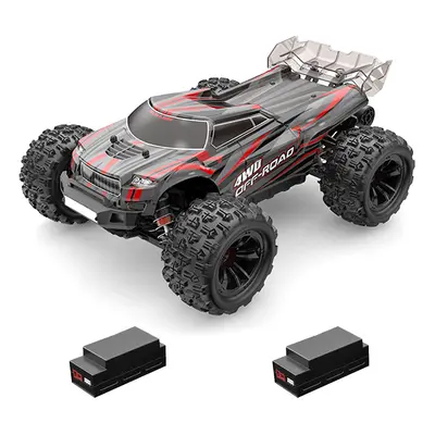 MJX 16210 1/16 Carro RC de alta velocidade sem escova Modelos de veículos 45 km/h Várias bateria