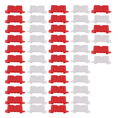 50PCS RBR/C Indicador de cone de estrada Decoração de sinal de rua Peças de Drift SG 1603 1604 1