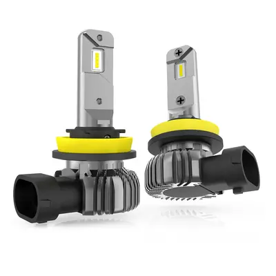 H1 H3 H7 H4 H11 2pcs 1:1 Lâmpada de LED para farol de carro Canbus 30W 1600LM Luzes de nevoeiro 