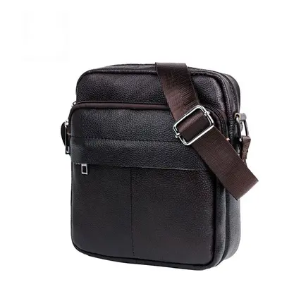 Bolsa para homens BULLCAPTAIN em couro genuíno,moda,pequena,com aba,tiracolo,bolsa de mensageiro