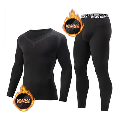 Conjunto de roupa térmica TENGOO para homens,conjunto de calças longas,conjunto de camada base t