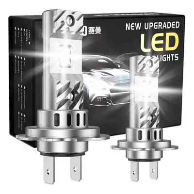 SEALIGHT S6-H7 Par de lâmpadas LED para faróis de carro 30W 3000LM 6500K Alta potência Canbus Su