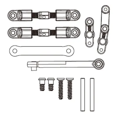 MJX 14210 1/14 Carro RC Peças de Reposição 14430B Montagem da Direção