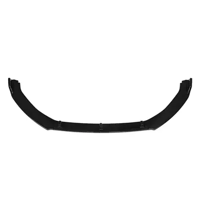 Lâmina de lábio dianteiro preto brilhante para para-choque 3 peças para VW Golf MK7 MK7.5 2014-2