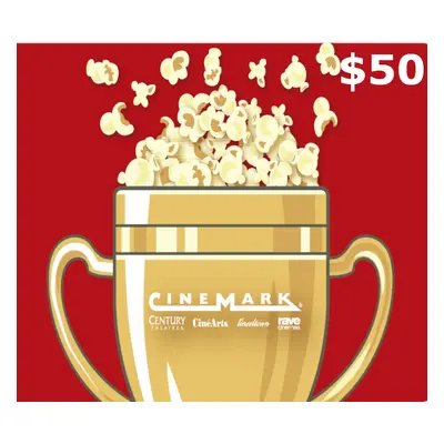 Cinemark Theatres $50 Gift Card US