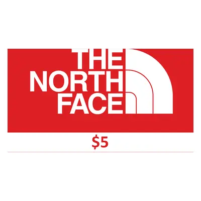 The North Face $5 Gift Card US