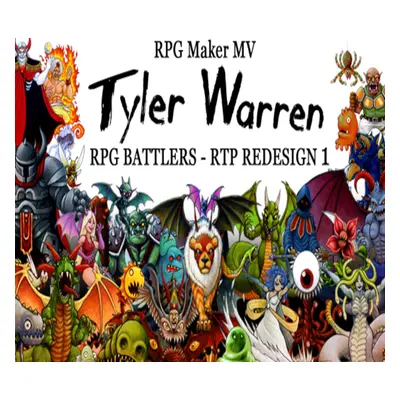 RPG Maker MV - Tyler Warren RPG Battlers: RTP Redesign 1 DLC EN Language Only EU Steam CD Key