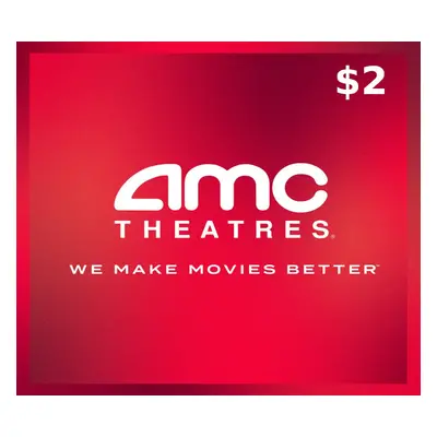 AMC Theatres $2 Gift Card US