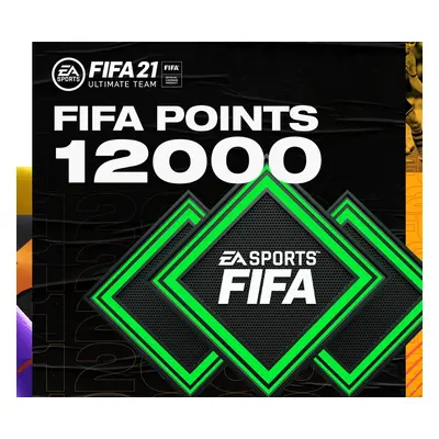 FIFA 21 Ultimate Team - 12000 FIFA Points XBOX One CD Key