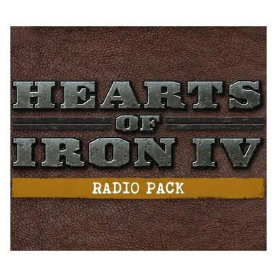 Hearts of Iron IV - Radio Pack DLC Steam Altergift