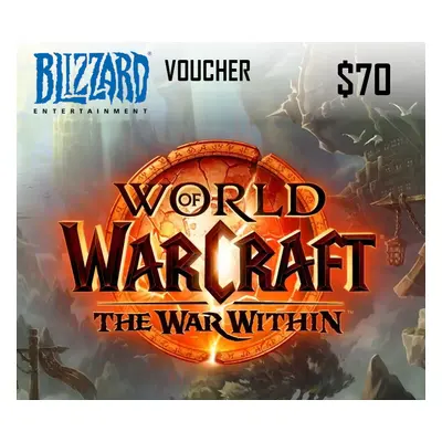 World of Warcraft: The War Within $70 NA Battle.net Gift Card