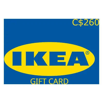 IKEA C$260 Gift Card CA