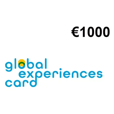 The Global Experiences Card €1000 Gift Card HR